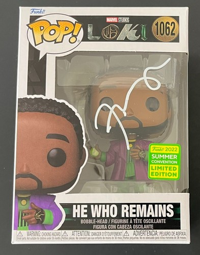 JONATHAN MAJORS SIGNED LOKI HE WHO REMAINS #1062 FUNKO w/EXACT PROOF BECKETT COA - Picture 2 of 8