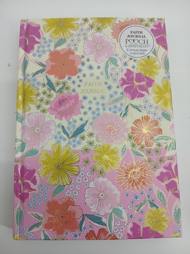 Pooch & Sweetheart Faith Journal 8 einzigartige Seiten Aufforderungen schöne Blumen - Bild 1 von 9