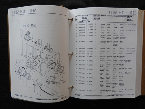 ORIGINAL CASE 1102 D 1102 PD VIBRATORY ROLLER PARTS CATALOG MANUAL MINTY 400+ pg - Picture 8 of 13