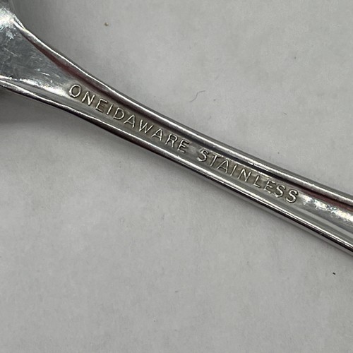Whittier Teelöffel Oneida Oneidaware glänzend Edelstahl Besteck 6" - Bild 3 von 4