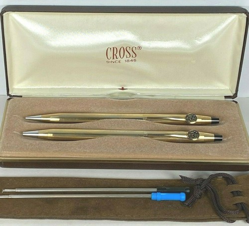 CROSS "MICKEY MOUSE" CLASSIC CENTURY 10k GOLD FILLED PEN & 0.7 PENCIL "USA MADE" - Bild 7 von 11