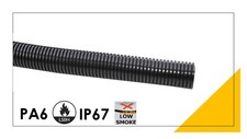 (1 disc) Polyamide conduit PA6 -S halogen-free 12.2mm/15.7mm DN 12 801.31 /T2UK