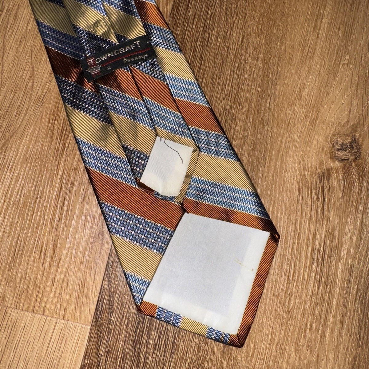 40s Vintageネクタイ PENNEY'S TOWNCRAFT製 Mens Towncraft Necktie Tie Penneys Vintage 60s 70s Wide Ugly