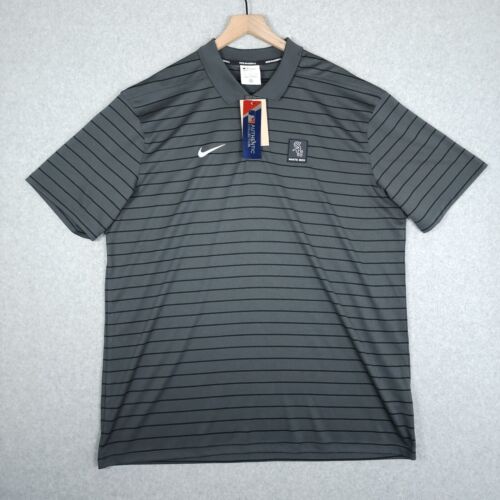 Chicago White Sox Shirt Mens XL Nike Authentic Collection Polo Collared Stripe