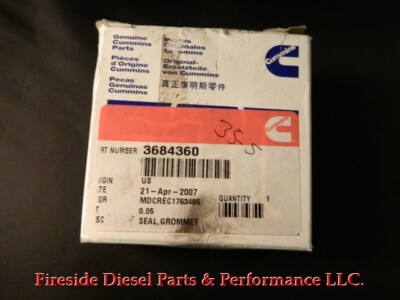 Cummins Seal Grommet 3684360 ISX EGR | eBay