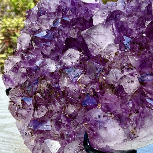 7.4LB Natural Amethyst Crystal Cluster - Rare Purple Gemstone Collectible - 第 8/16 張圖片