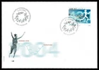 SE65 SWITZERLAND 2004  FDC Summer Olympic Games, Athens