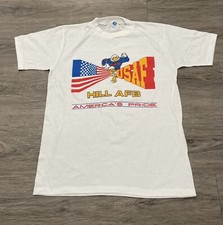 Vintage United States Hill Air Force Base Shirt, Made in USA, America’s Pride