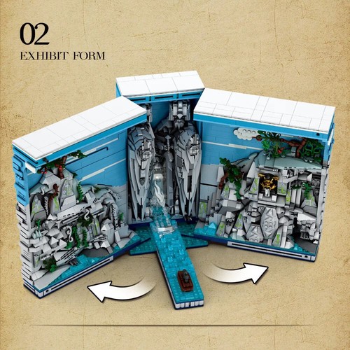 REOBRIX 66039 | THE BOOK OF THE KINGS Klemmbausteine Bauset 3307 piezas NUEVO & EMBALAJE ORIGINAL - Imagen 5 de 10