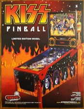 KISS LE Stern Pinball flyer