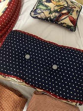 Lot of 9 Graham Kracker Sport football baseball Crib Baby bed Bedding room USA