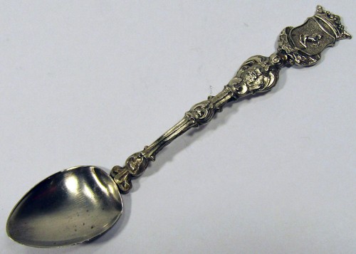 Italian Teaspoon Souvenir Rearing Horse Equestian Ferrari Symbol 13.5 cm - Picture 6 of 13