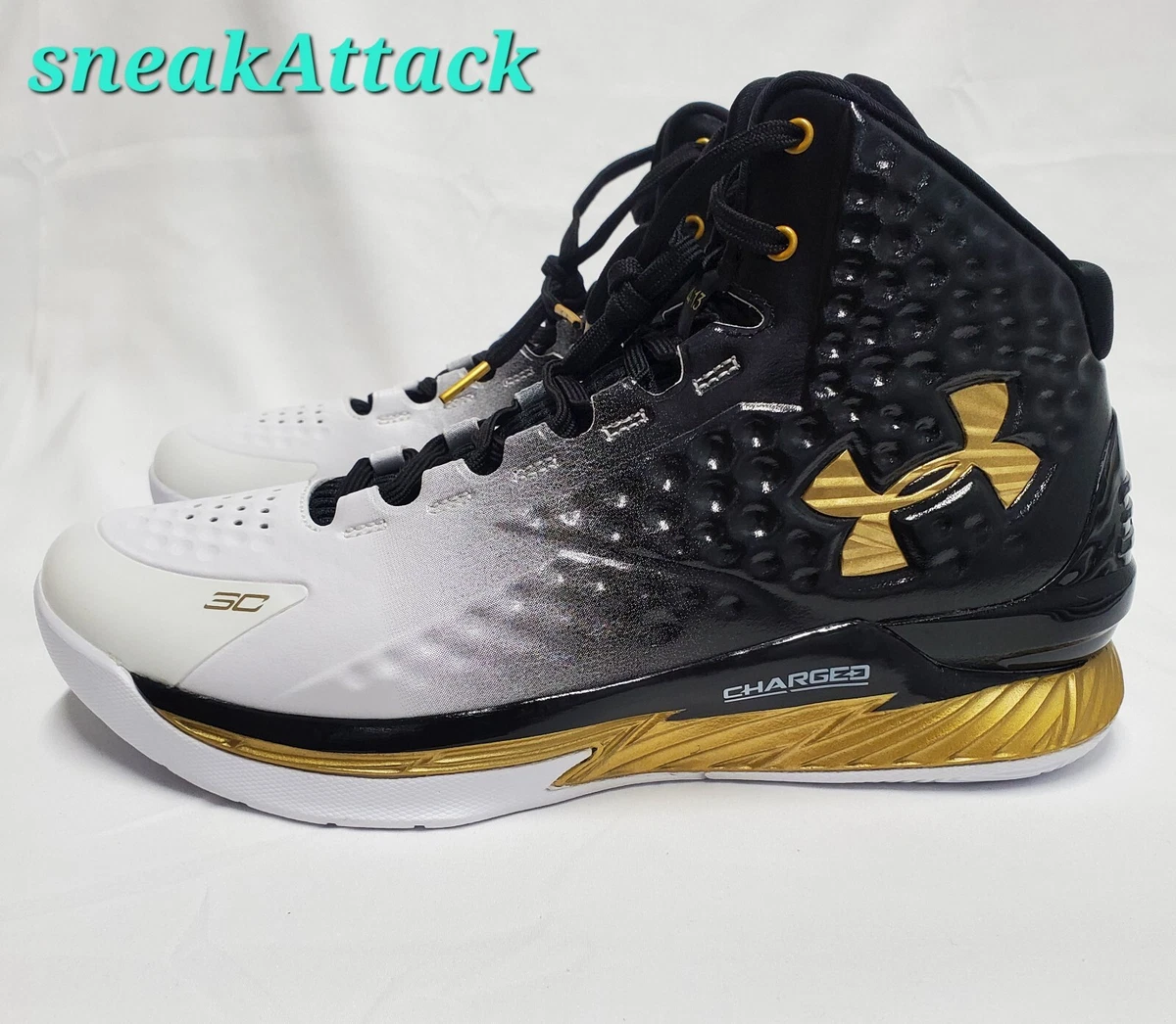 Curry 1 black and deals gold