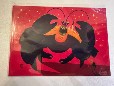 Disney WonderGround 2024 Tamatoa By Punky Aloha 5x7 Postcard