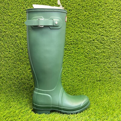 Hunter Original Tall Womens Size Green Outdoor Waterproof