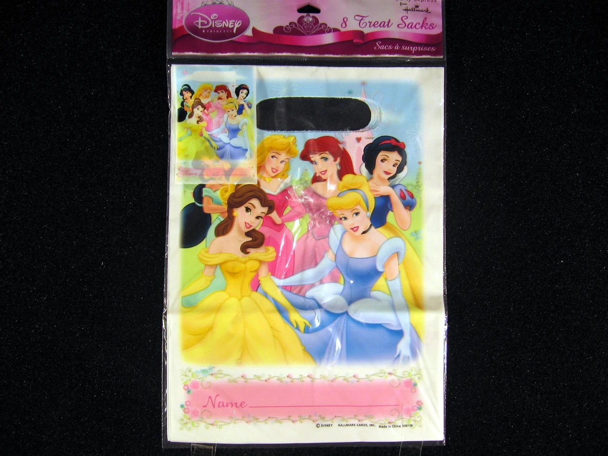 8 Disney Princess TREAT SACKS Fairy Tale Friends bags Birthday