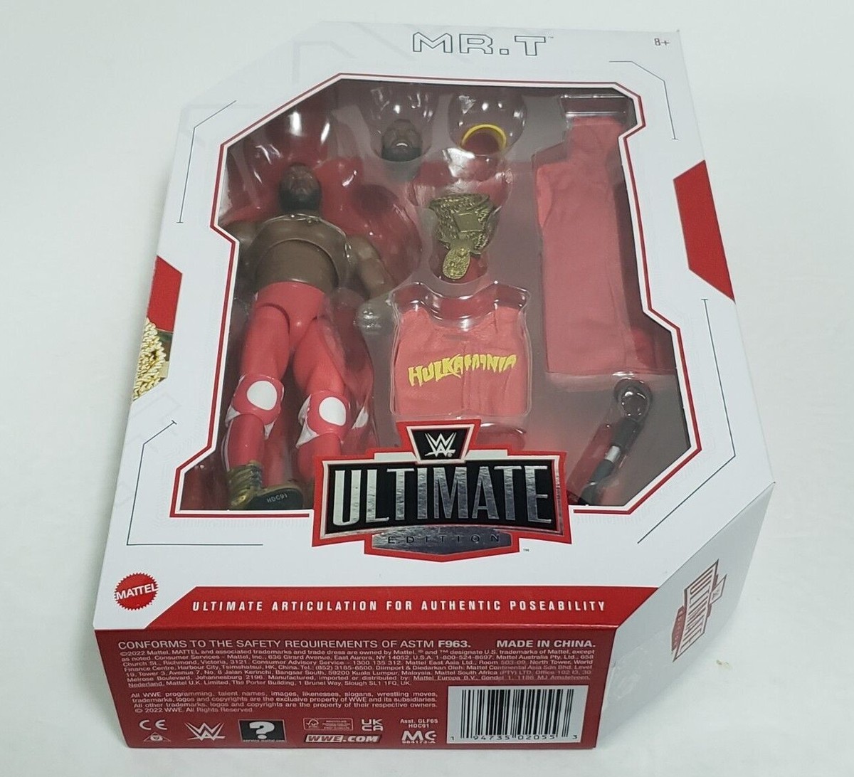 MR. T - WWE WWF Mattel Ultimate Edition Series 13 Action