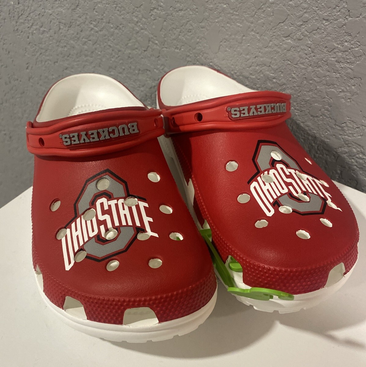 Ohio State Buckeyes Collegiate Crocs Classic University Clogs Sz M9W11