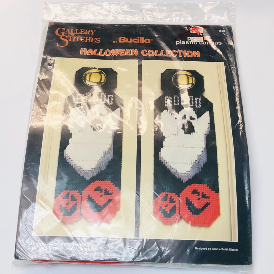 Kit de perchas de perilla de puerta colección Halloween Bucilla 6522 BIN J Foto 2 de 4