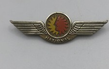 National Airlines Wings Pin - Plastic - Pin Back