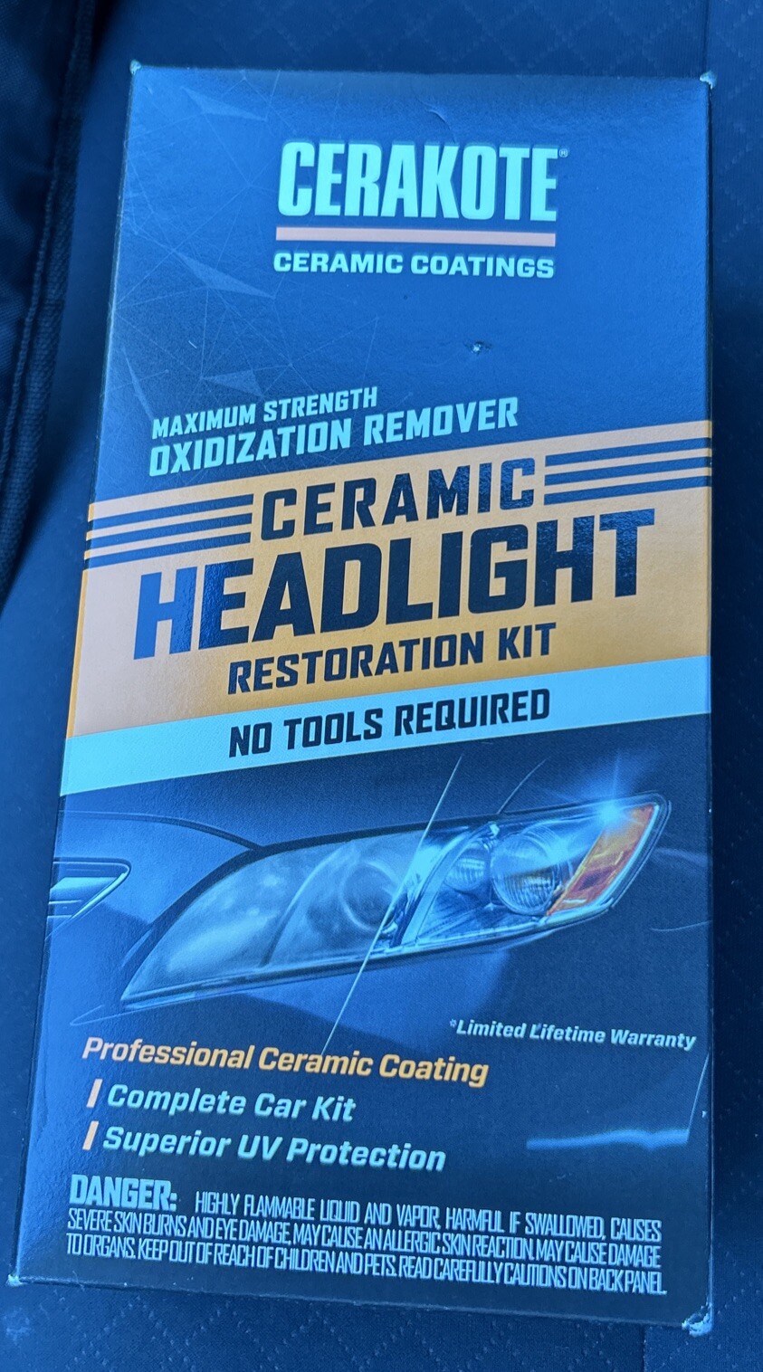 CERAKOTE® Ceramic Headlight Restoration Kit Maximum Strength