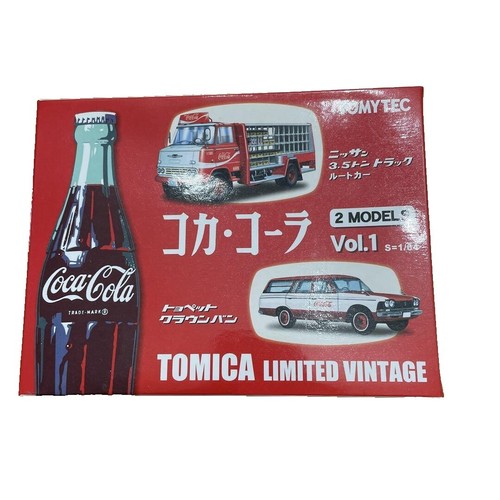 Coca-Cola Tomica Limited Vintage Neo Bluebird Super Silhouette
