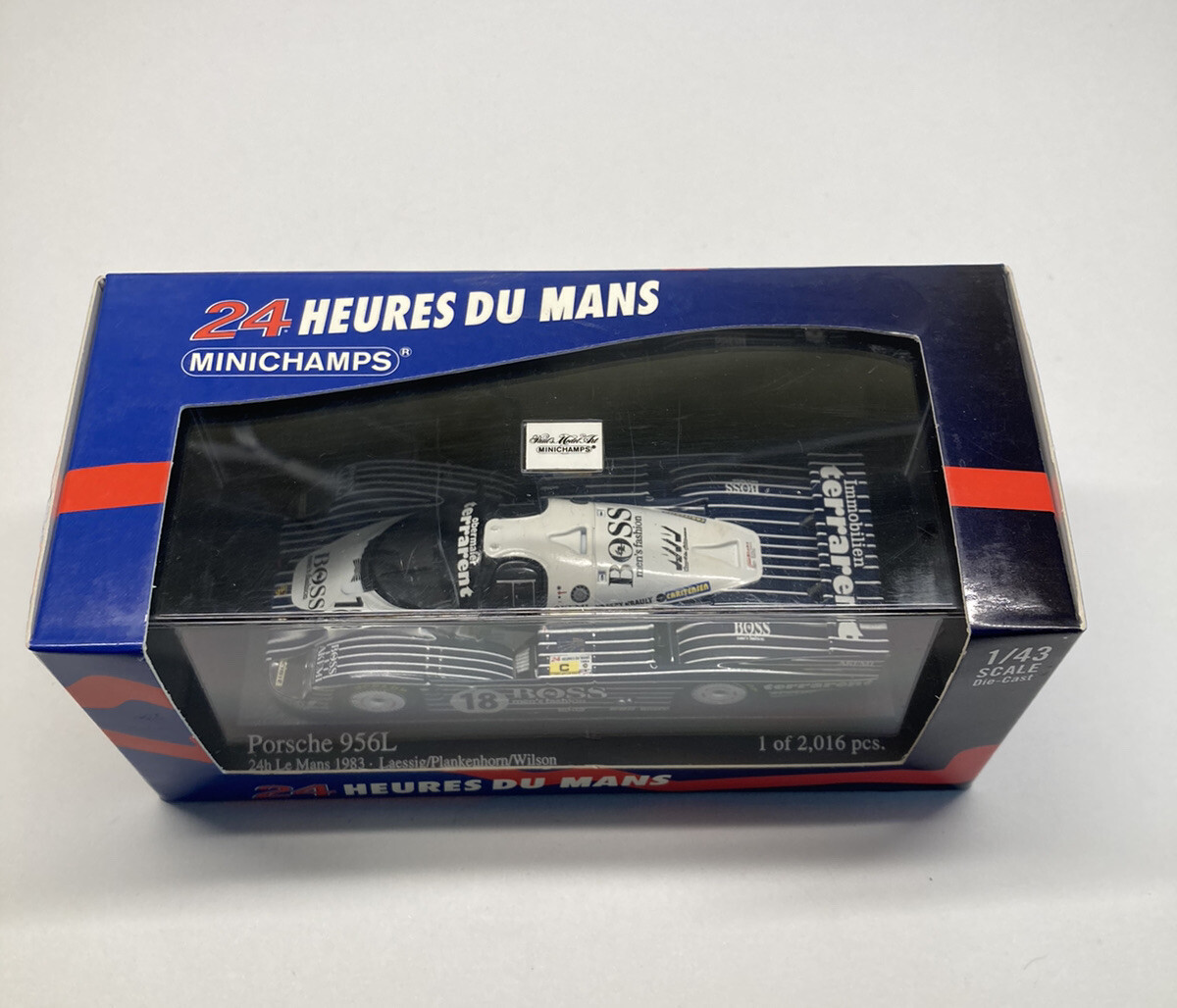 ミニカー MINICHAMPS 1/43 Porsche 956L LeMans 1982 Minichamps 1/43 Scale Model Car MC0305K - Porsche 956 1982