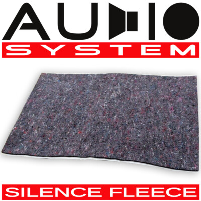AUDIO SYSTEM SILENCE FLEECE - Dämm Vlies Dämmaterial selbstklebend 0,4m² Dämmung