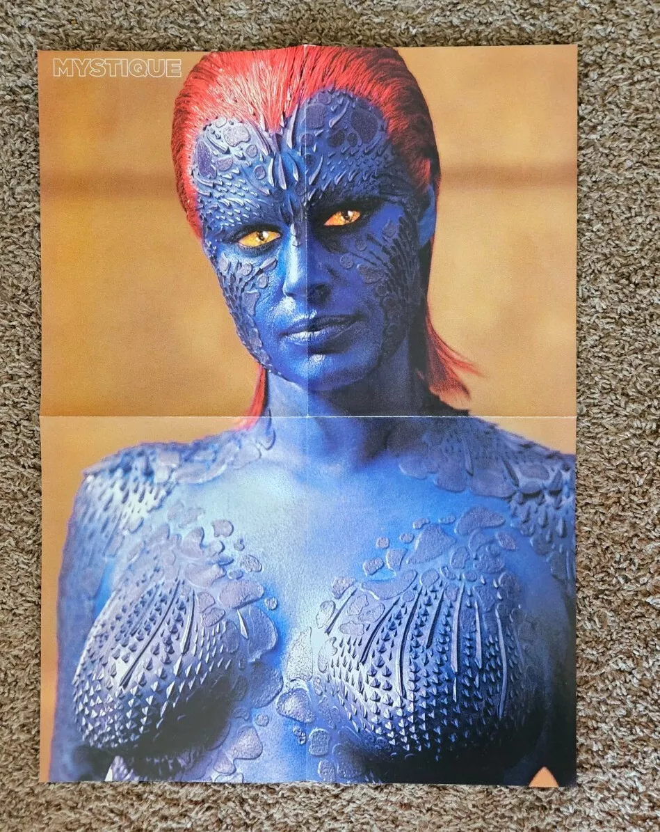 Mystique Rebecca Romijn X-Men 3 The Last Stand Marvel Comics Poster 16"x22"  | eBay