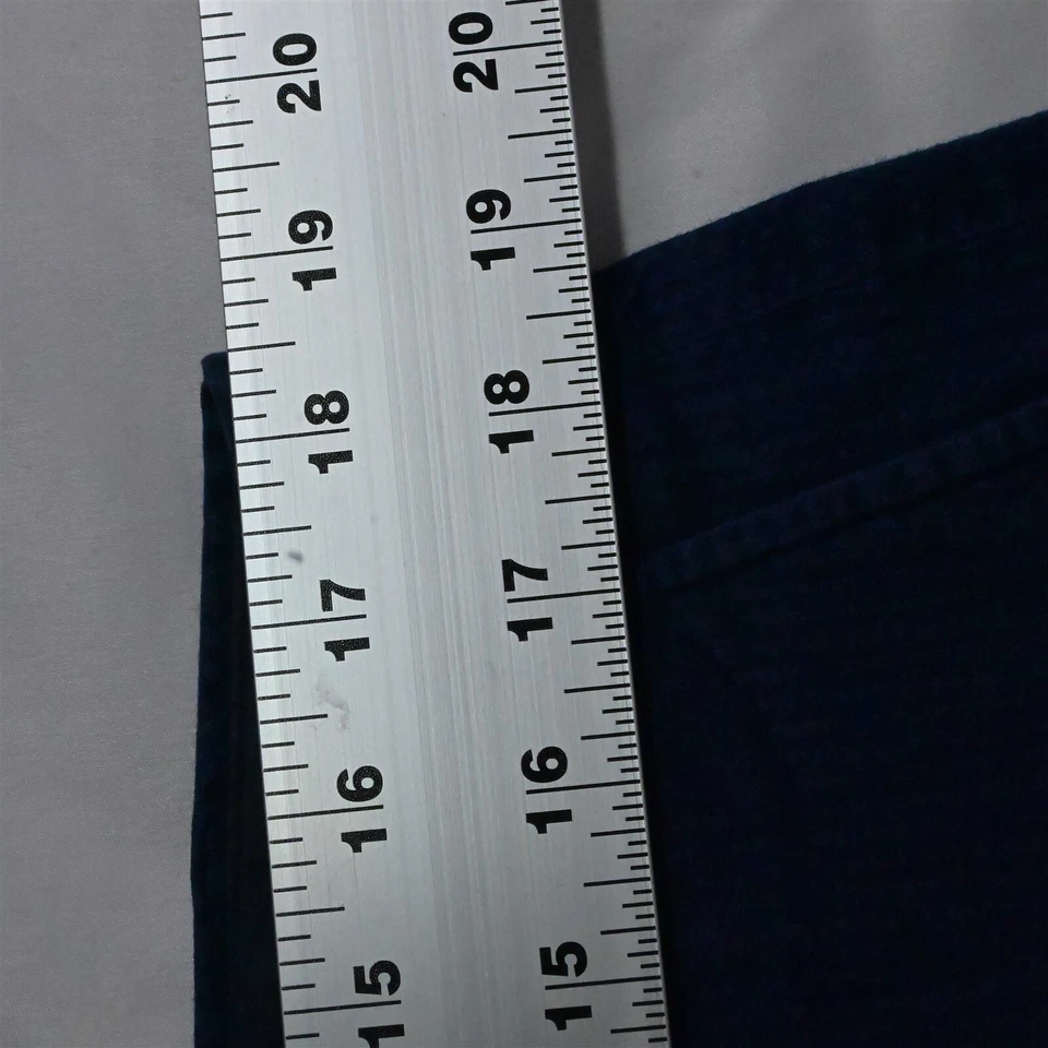 Hart Schaffner Marx 36 x 9" Blue Seersucker Mens Dress Flat Front Chino Shorts - Imagem 2 de 4