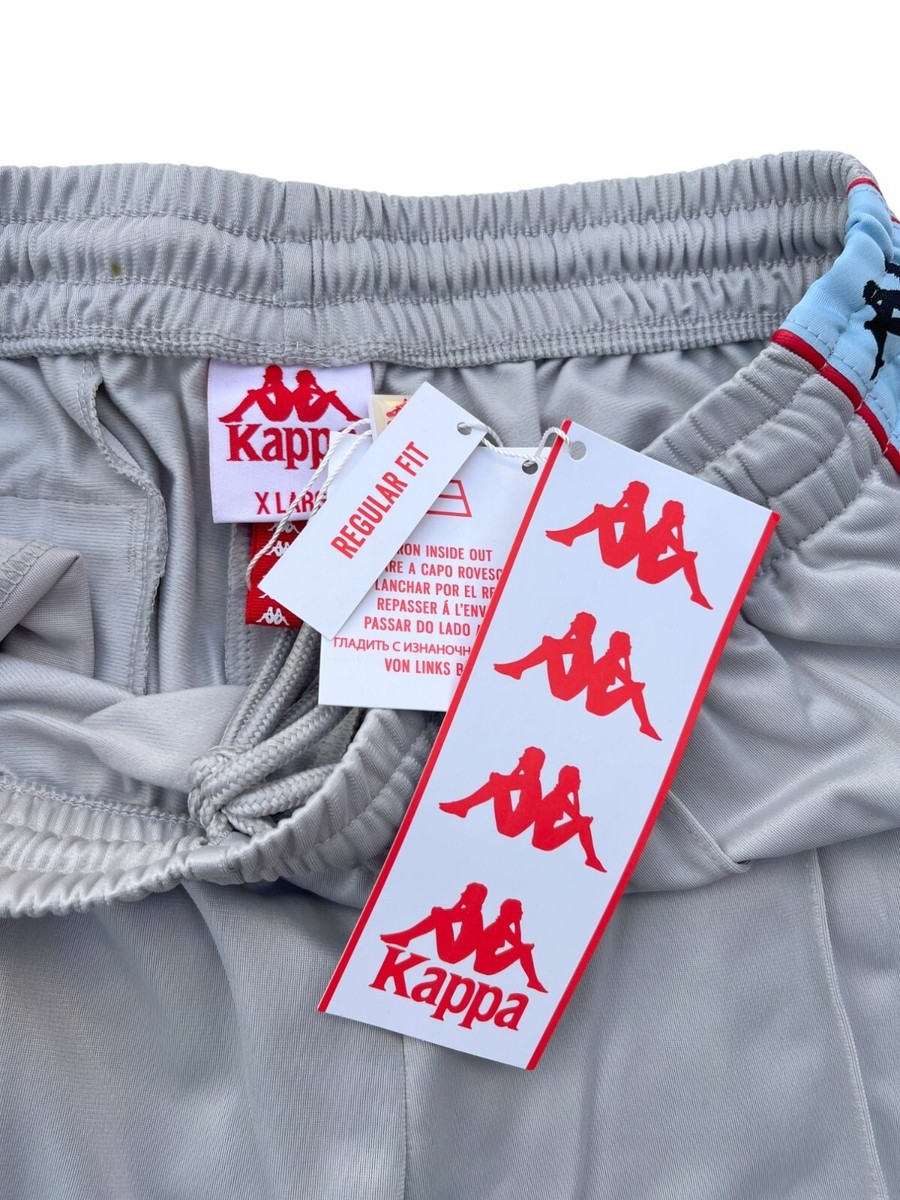 Kappa Mens XL XXL Grey Active 222 Banda Deky Track Jogger