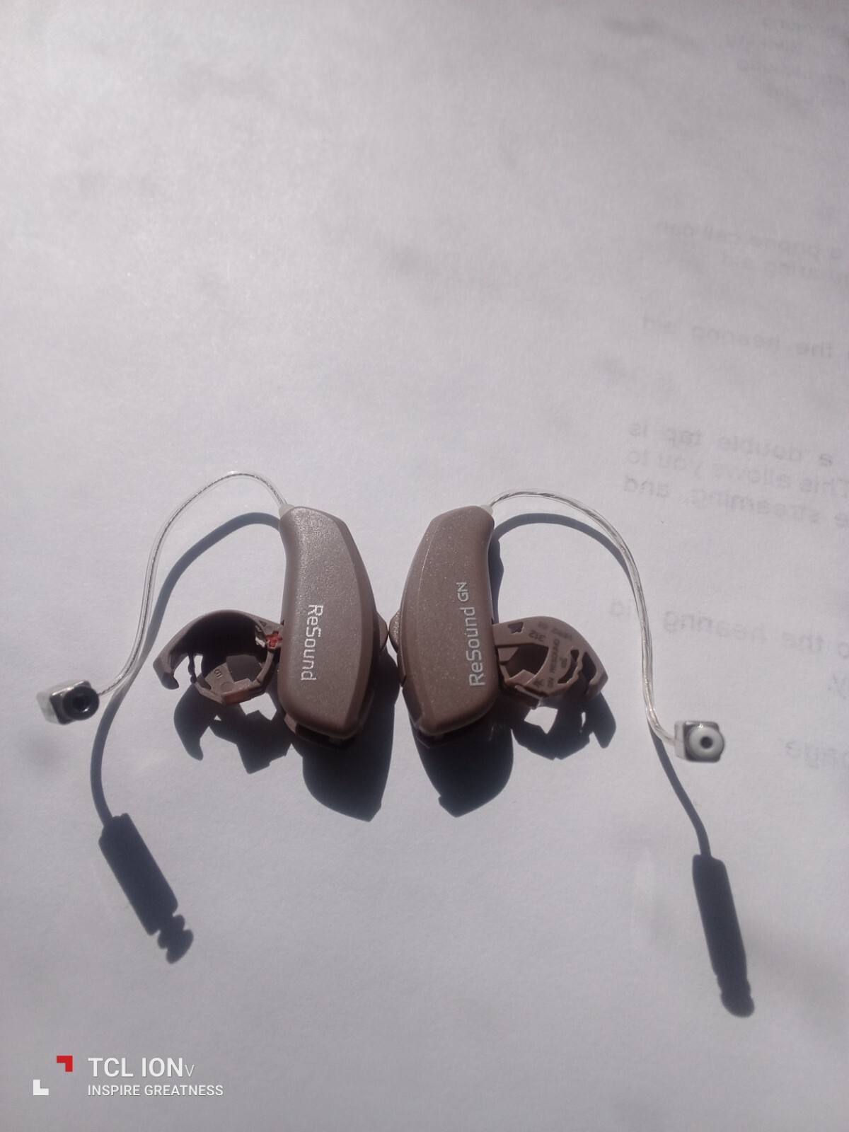 GN ReSound Linx Quatro 9 RIE (RE961-DRW) for (mild to severe hearing losses)