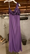 Bridesmaid dress purple 