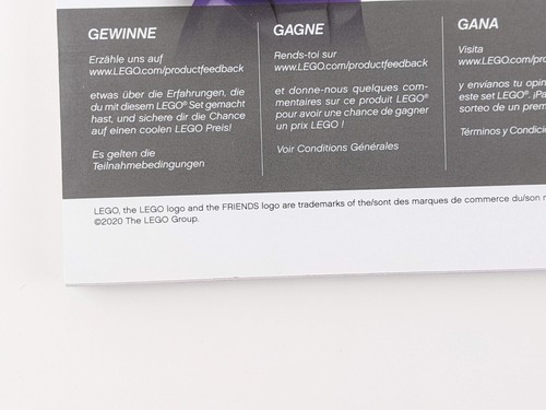 LEGO Friends 41395 Instruction Manual, Friendship Bus - Manual Only, No Bricks - Picture 8 of 8