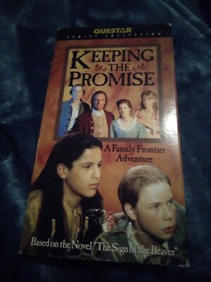 Keeping the Promise VHS Based on Sign of the Beaver Questar Family Collection