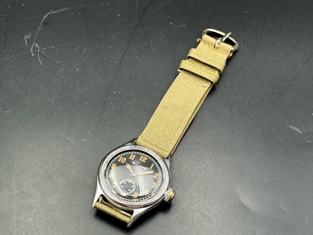 Vintage Bulova WWII Ord Dept Military Watch. | eBay