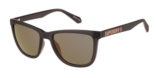 Superdry SDS-5034 Damen Sonnenbrille 108 Kristall Dunkelgrau/Brown