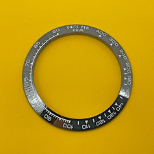TOP QUALITY CERAMIC BEZEL IN BLACK WITH WHITE ENGRAVED FOR ROLEX DAYTONA 16520