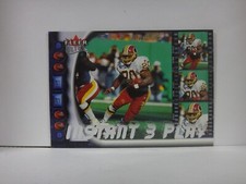 2000 Ultra Instant Three Play Washington Redskins Football Card #14 Skip Hicks