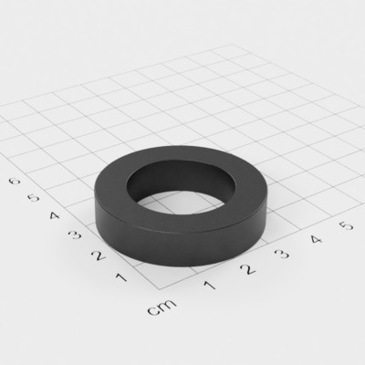 10xFerrit Ringmagnet, 40x9mm mit 25mm Bohrung, Grade Y30