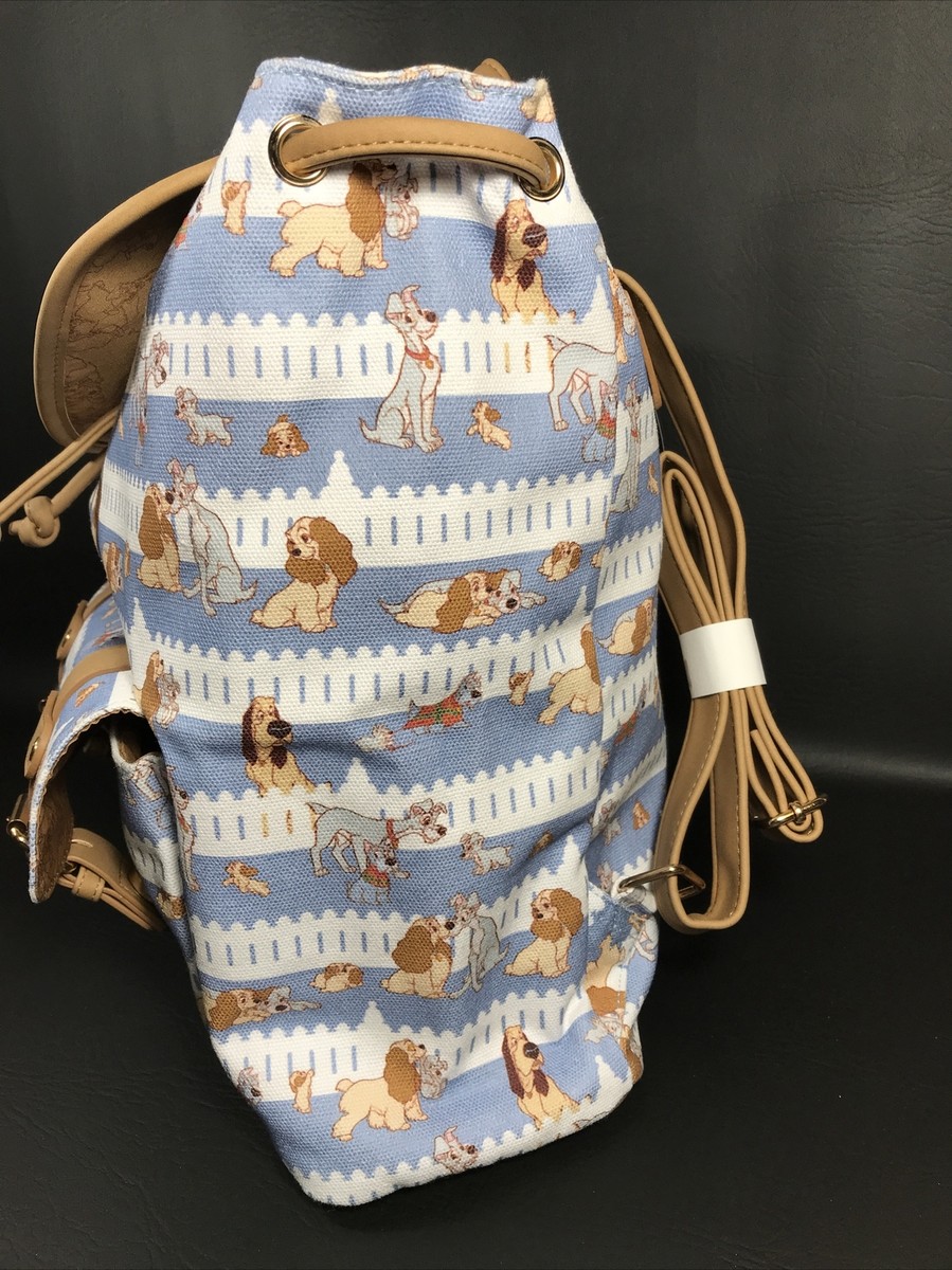 Loungefly Lady and the tramp fence rucksack Loungefly Disney Lady and the Tramp Fence Rucksack  main image 2