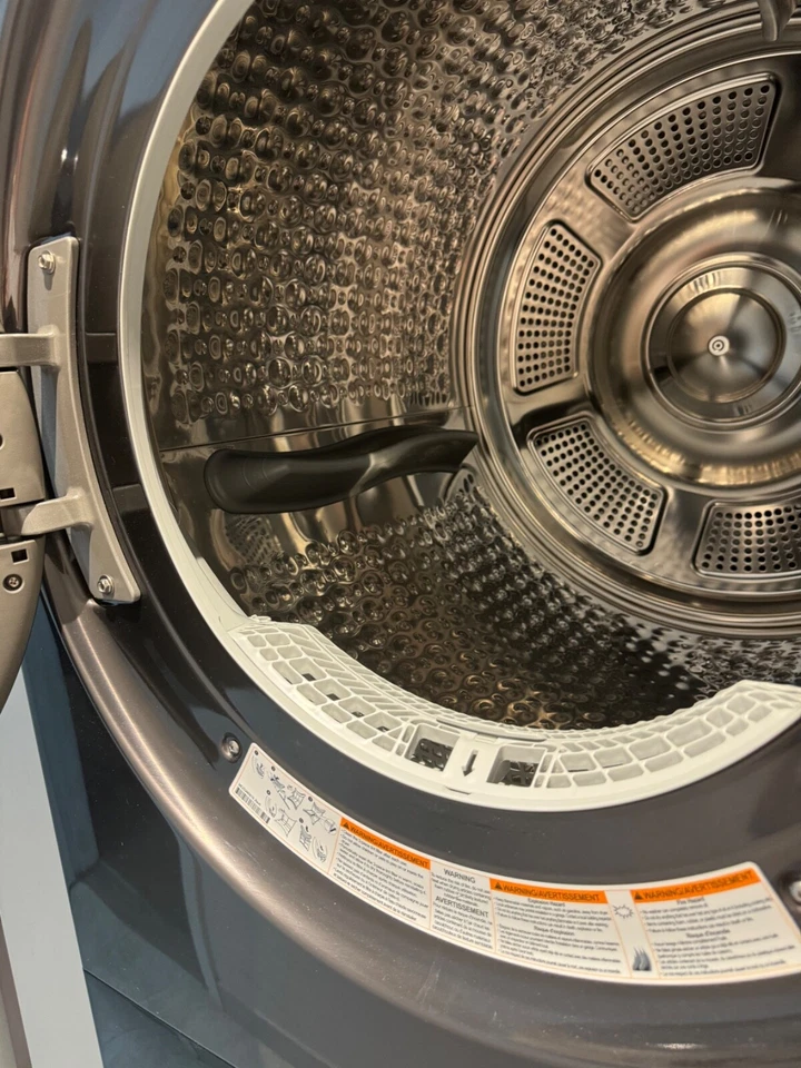 Torre de lavagem elétrica inteligente de 27 polegadas com 4,5 pés cúbicos Capacidade da lavadora de pés, 7,2 pés cúbicos Pés H - Imagem 3 de 4