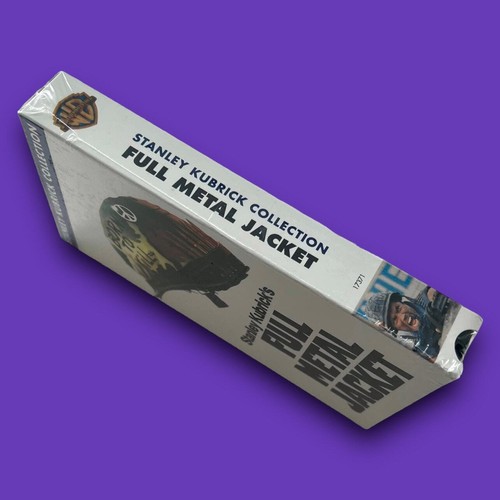 SEALED Full Metal Jacket VHS Tape Vintage 80s 1987 War Movie Stanley Kubrick - Picture 3 of 4