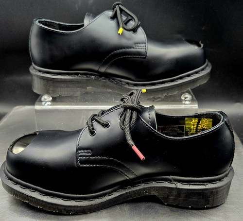 DR MARTENS 1925 SXP Ltd Edition Sex Pistols Exposed Steel Toe Shoes Size M 5 W 6 - Picture 2 of 16