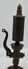 2 " UNKNOWN 1/2" inlet 11" high Brass Steam Whistle, Train, boat engine 