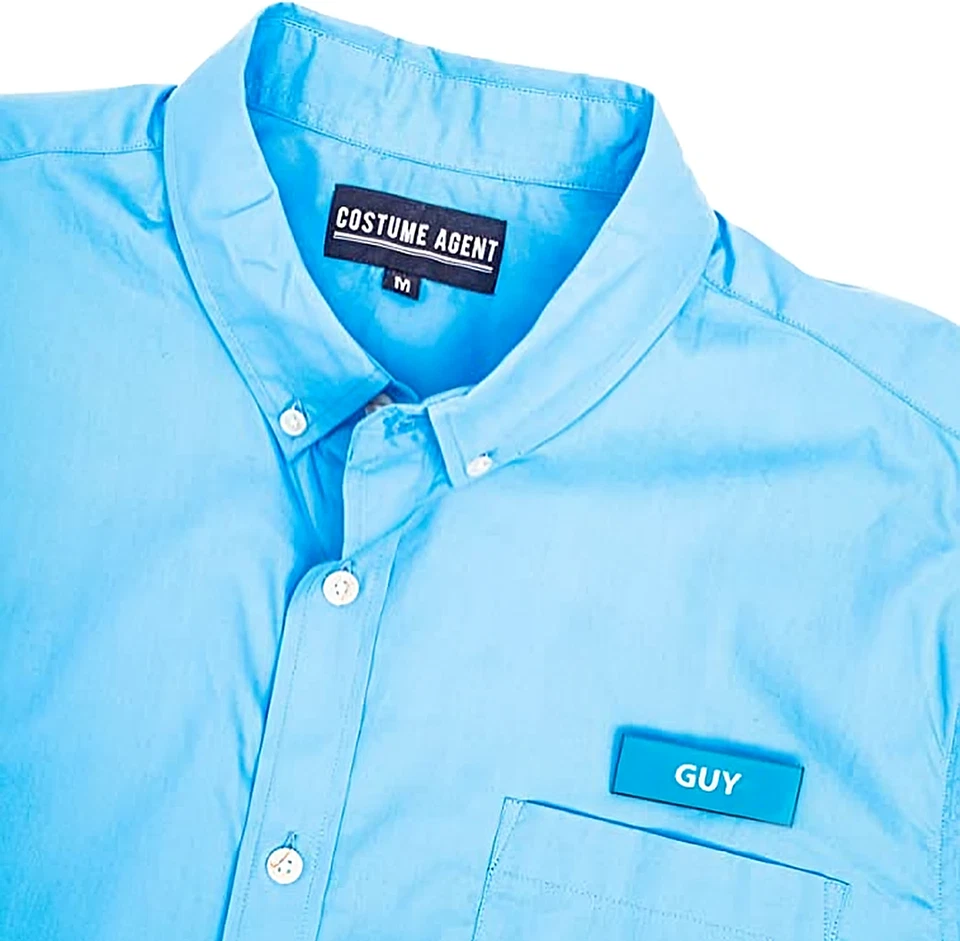 Adulto Unisex Hombre Gratis Película De Lujo Halloween Comic Con Juego de Disfraz Cosplay Foto 3 de 4