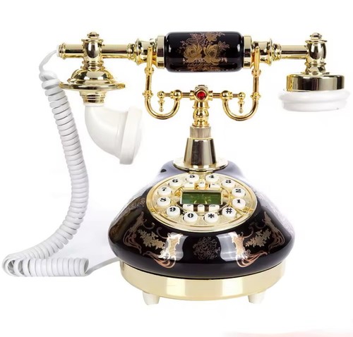 Telefono fisso a filo Retrò vintage / Due Colori Disponibili -Indicare su Ordine - Photo 4/7