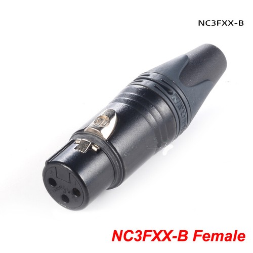 Conector de cable XLR de 3 pines enchufe de cable de audio macho hembra - soldadura de níquel - Imagen 11 de 20