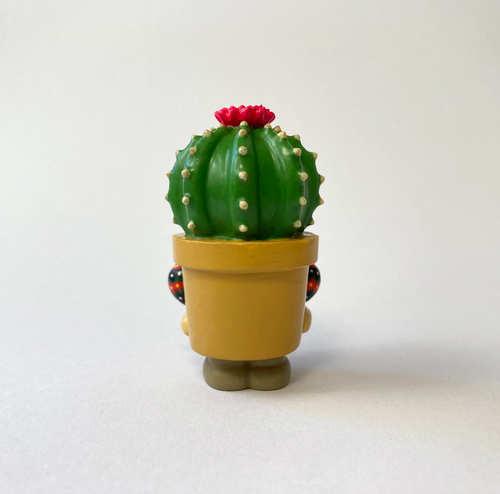 Handmade Figure Música – Colorful Maracas & Cactus Bloom by Japanese Artist - Picture 7 of 8