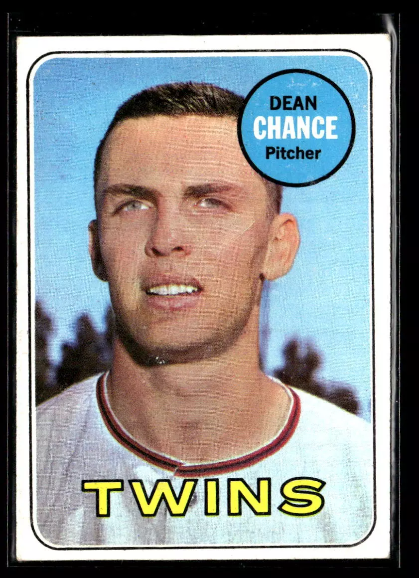 Dean Chance trading card